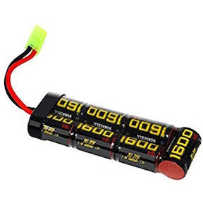 7EP1600MP: 8.4 volt 1600mAh NiMH battery for RC