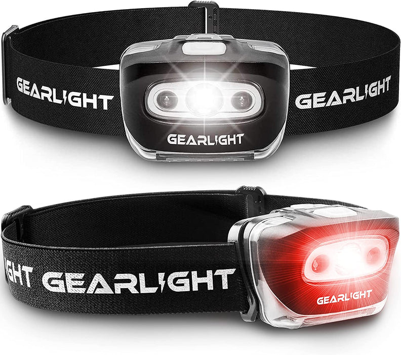 LED Headlamp : 2-Color, Multi-Function