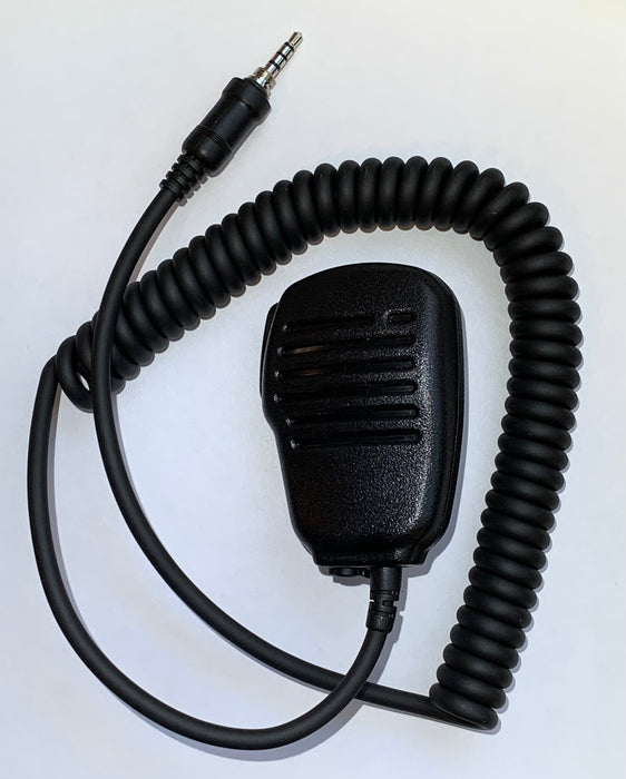 PTT-YVT : PTT microphone for Yaesu & Vertex radios with threaded sealing plug.