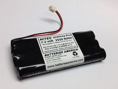 7.2v NiMH battery for HiTEC AURORA-9  54128