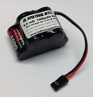 5EP1600AE : 6.0 volt 1600mAh rechargeable NiMH