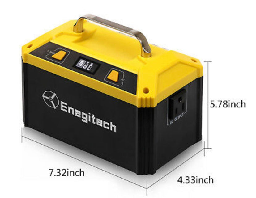 PowerStation: 150W 48000mAh AC/DC portable power station