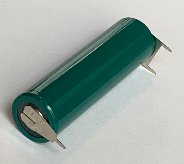 HR-AAU-Pins: 1.2volt 1650mAh NiMH AA Battery with PC mounting Pins