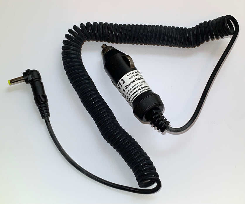 CP-YV12 : 12VDC Power & Charge Cable for Yaesu & Vertex radios
