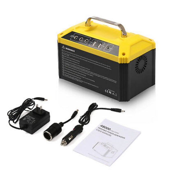 PowerStation: 150W 48000mAh AC/DC portable power station