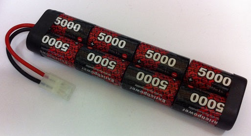 8EP5000SC : 9.6 volt 5000mAh NiMH Rechargeable Battery Pack