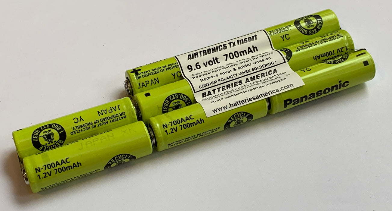 AirtronicsTx-QS : 9.6 volt rechargeable battery Insert - QUANTUM / STYLUS