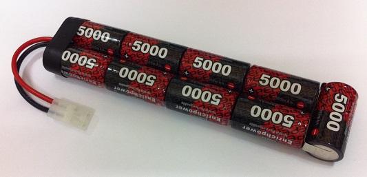 9EP5000SC : 10.8 volt 5000mAh rechargeable NiMH Battery Pack