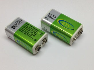 MH-G984HH : 9v rechargeable NiMH battery