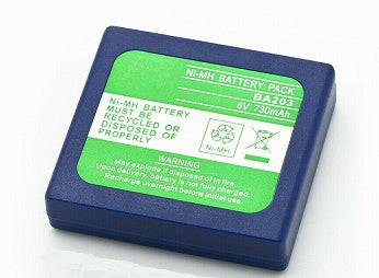 BA203 : 6.0v 730mAh rechargeable battery for Crane Remotes