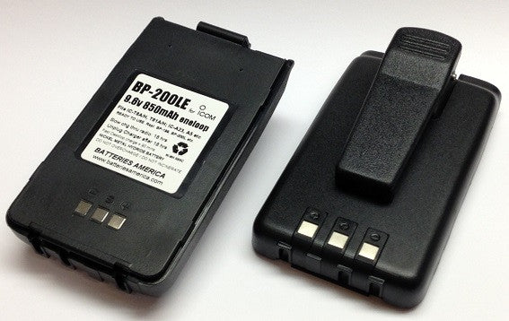 BP-200LE : 9.6 volt 850mAh NiMH Battery Pack