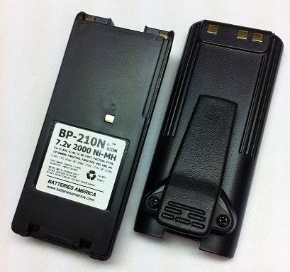 BP-210N : 7.2 volt 2000mAh long-life battery for ICOM radios