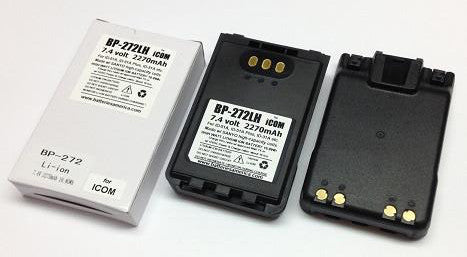 BP-272LH: 7.4v 2270mAh battery for ICOM ID-51A, ID-52A, ID-31A, IC-705 etc.