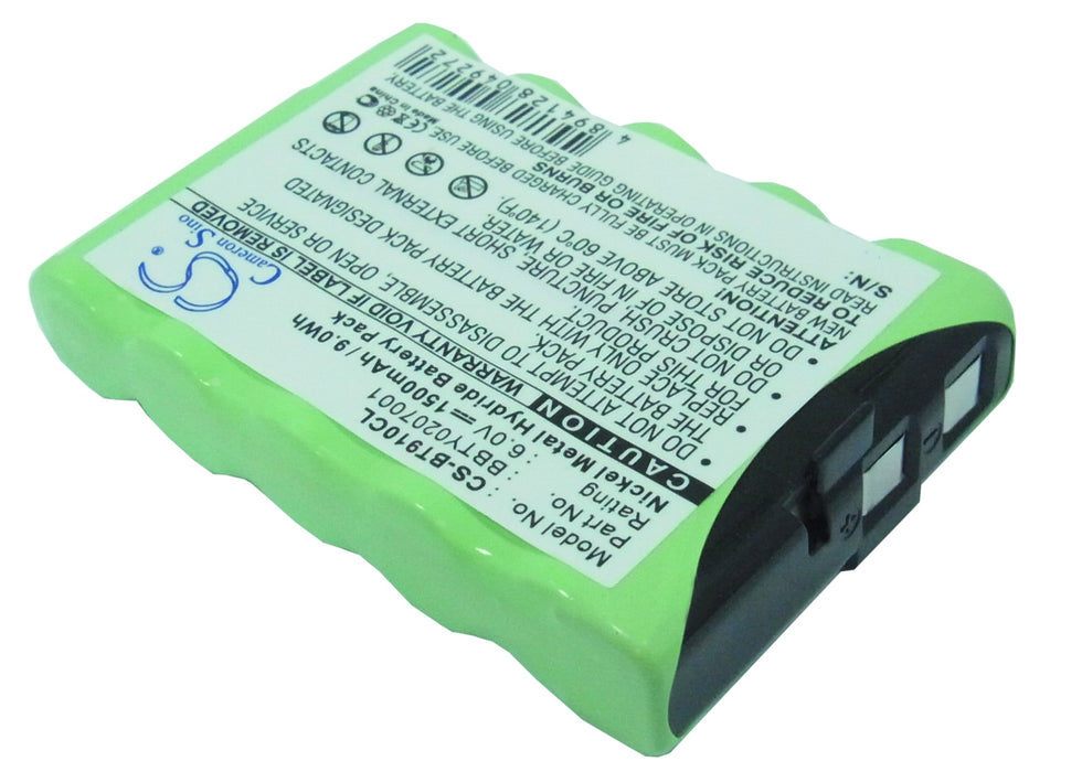 Picture of the BP-BT910CL;  Battery for GE  GES-PCM02 and other models