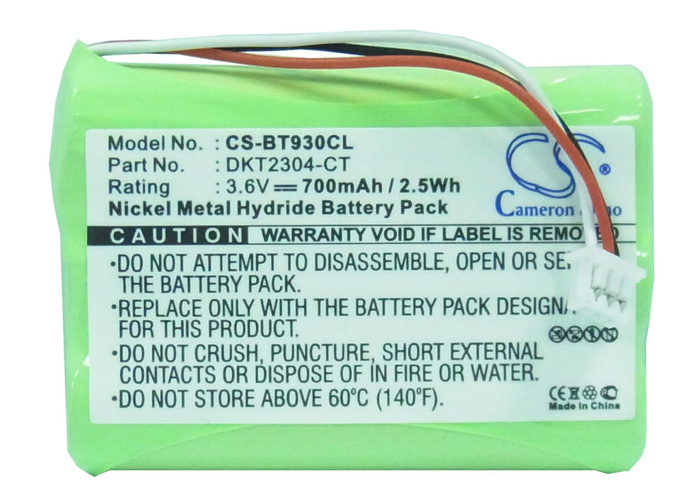 Picture of the BP-BT930CL;  Battery for Inter-Tel  INT400 and other models