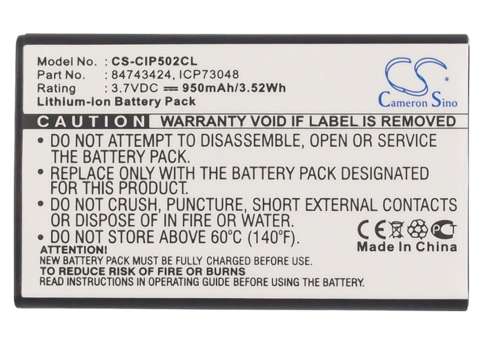 Picture of the BP-CIP502CL;  Battery for Agfeo  Dect 50