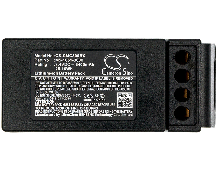 Batería estándar compatible con Compex modelo 4H-AA1500, 941210 4