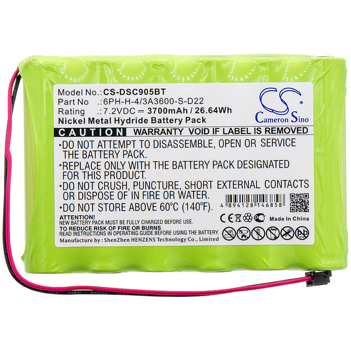 BP-DSC905BT : 7.2v 3700mAh NiMH battery for ADT, DSC alarm systems