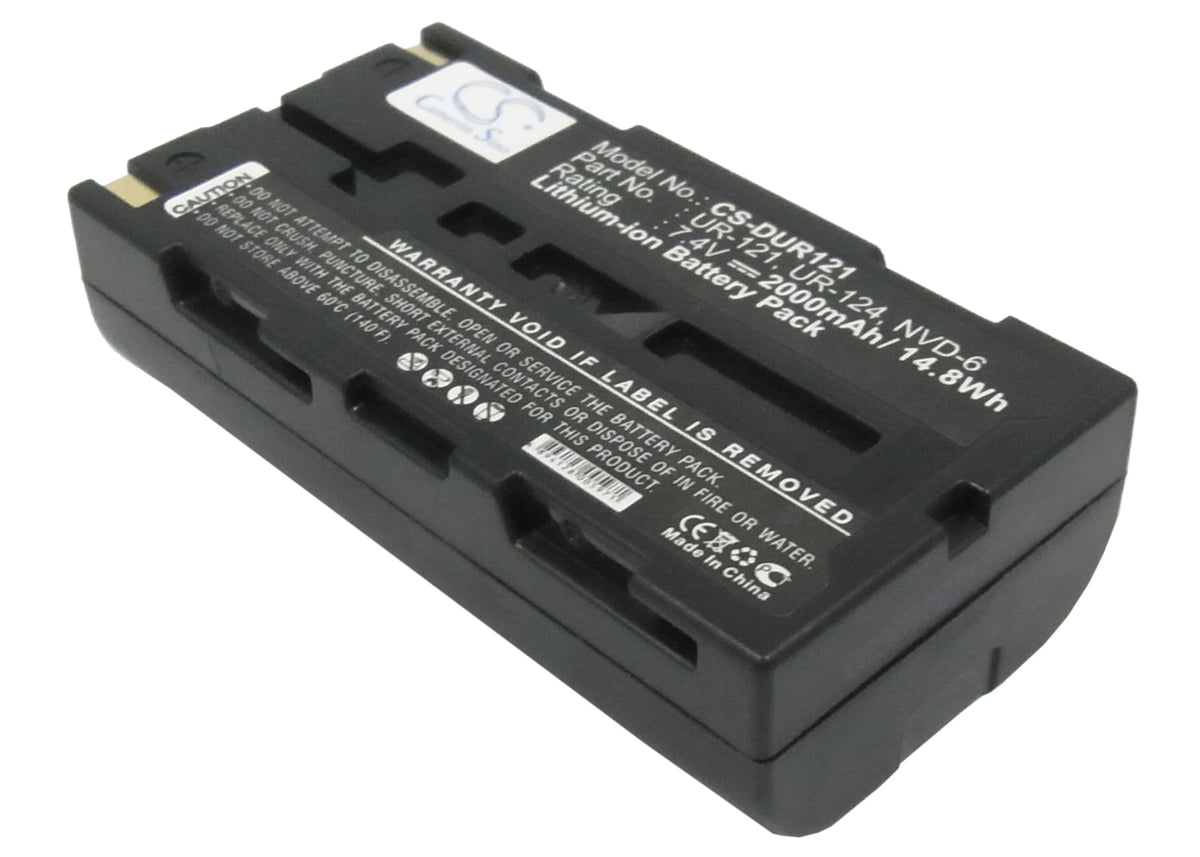 BP-DUR121 : Replaces Sanyo UR-124D and others — Batteries America