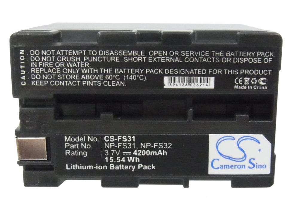 Picture of the BP-FS31; Replaces Sony  NP-FS33 and others