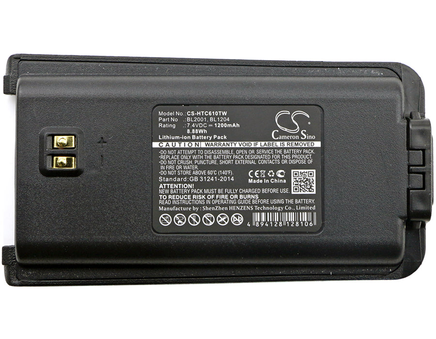 Picture of the BP-HTC610TW; Replaces HYT  BL2001 and others