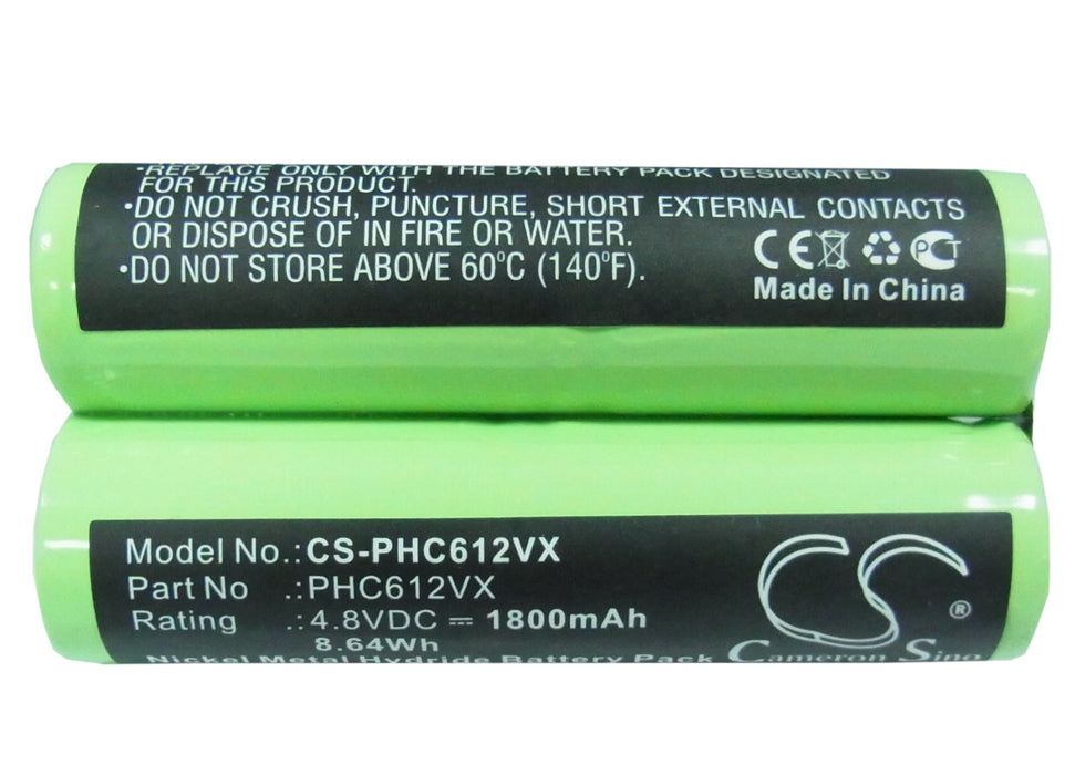 Picture of the BP-PHC612VX;  Battery for Philips  FC6125