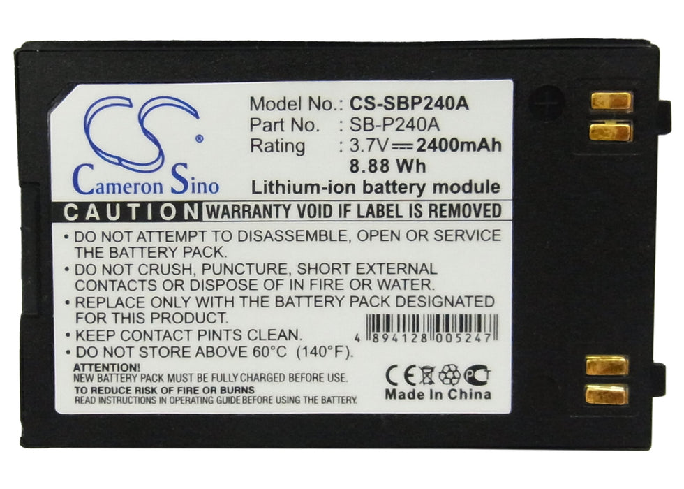Picture of the BP-SBP240A; Replaces Samsung  SB-P240ABK and others