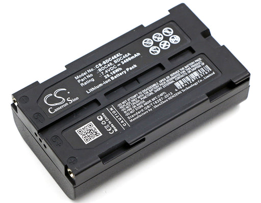 Picture of the BP-SDC46XL;  Battery for Pentax  DA020F