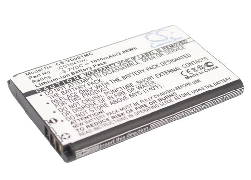 Picture of the BP-VD001MC;  Battery for Oregon  CT-3650