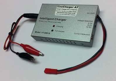 COOLCHARGER A3 - Smart Charger for Li-ION Li-PO 1S 2S 3S batteries