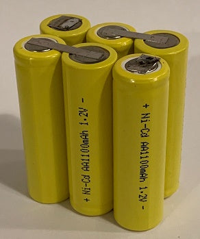 EBP-30N : Rechargeable Ni-Cd battery insert 7.2 volt 1100mAh