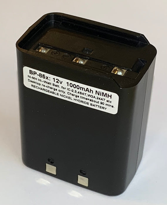 BP-85x : 12v 1000mAh battery for ICOM radios