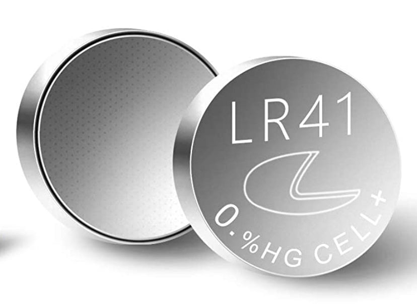LR41 : (AG3) 1.5 volt Alkaline battery 2-Pack