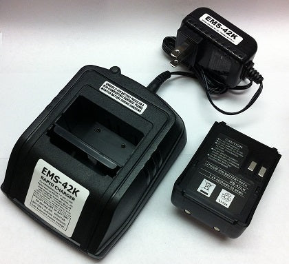 PB-42XL+EMS42K : Charger & Battery for TH-F6A TH-F7