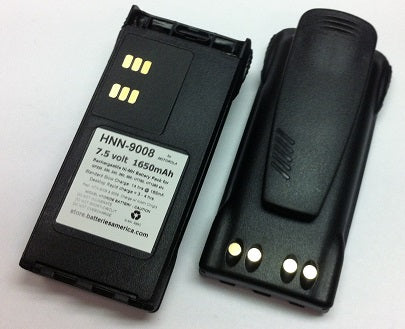 HNN9009 : 7.5v 1650mAh NiMH battery for Motorola radios