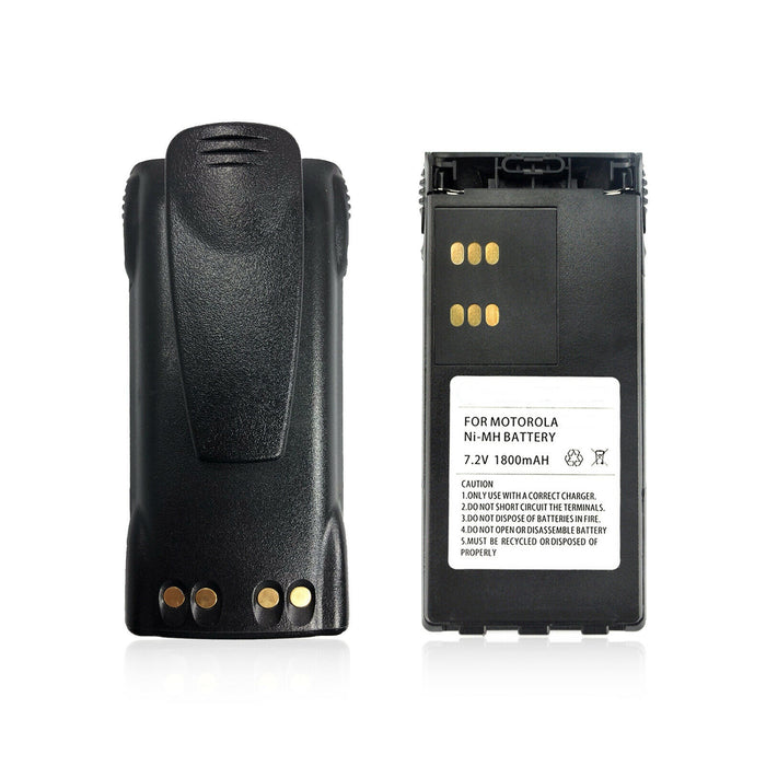 HNN9008: 7.5v 1800mAh NiMH battery for Motorola radios (HT, MTX, PR, GP series)