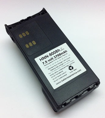 HNN9008h: 7.5v 2700mAh NiMH battery for Motorola radios