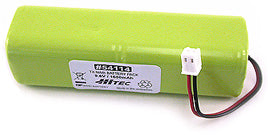 54114 HiTEC NiMH : 9.6 volt 1650mAh NiMH battery, 58207