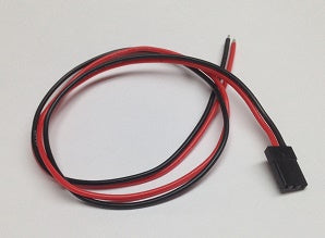 JR-SPEkTRUM-HiTEC Male Connector with 22AWG wire leads