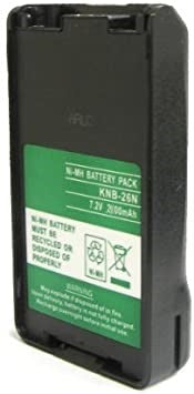 KNB-26h : 7.2v NiMH battery for Kenwood radios (KNB-24, KNB-25, KNB-26)