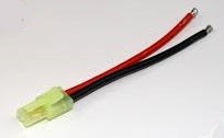 Kyosho male connector with Wire Leads
