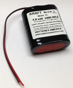 4AP1000SC-B: Battery for KRAFT 7C transmitter