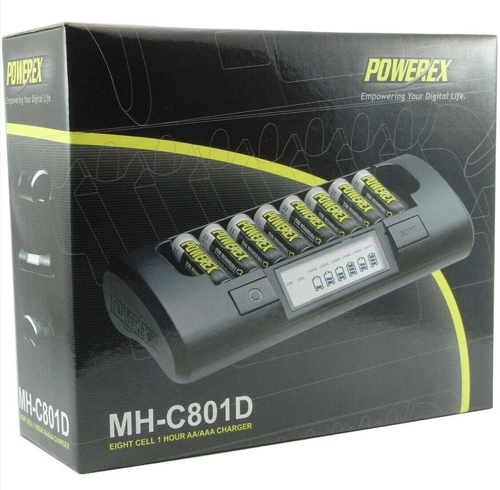 MH-C801D : Smart Charger for AA & AAA NiCd/NiMH batteries