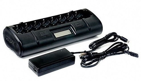 MH-C808M : Battery Charger for 1 thru 8 pcs AAA, AA, C, D