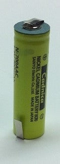 N700AAC : 1.2v 700mAh AA size rechargeable Ni-Cd battery
