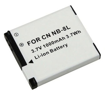 NB-8L : 3.7v Li-ION battery for Canon Digital Cameras