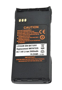 NNTN7335: 7.4v 2600mAh rechargeable Li-ION battery for Motorola