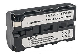 NP-F550 : 7.2v 2900mAh battery for SONY