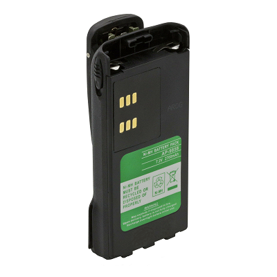 NTN9858AR: 7.5v 2700mAh NiMH battery for Motorola radios (HT, MTX, PR, GP series)