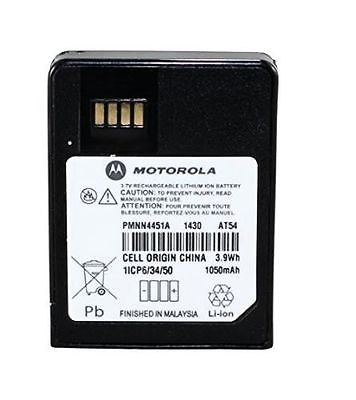 Pmnn4451: 3.7v 1050mah Li-ion Battery For Motorola Minitor Vi 